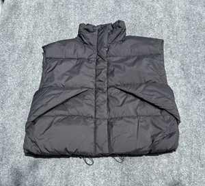 ARIZONA BLACK PUFFER VEST - JUNIOR WOMEN’S SIZE L - NWT - Picture 1 of 15