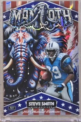 STEVE SMITH SR LAVA JUMBO NAT'NL EXCLUSIVE MAMMOTH REFRACTOR #1/1-2025 DINOMIGHT - Image 1 of 2