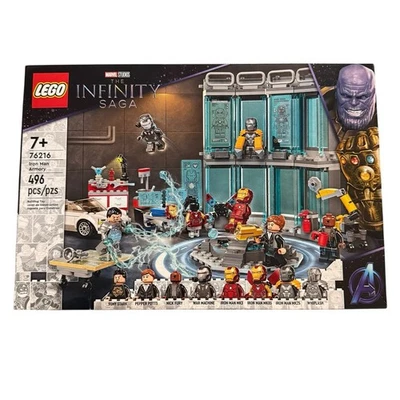 LEGO 76216 - IRON MAN ARMORY - MARVEL THE INFINITY SAGA - ¡NUEVO Y ENVÍO GRATIS!! Foto 1 de 2