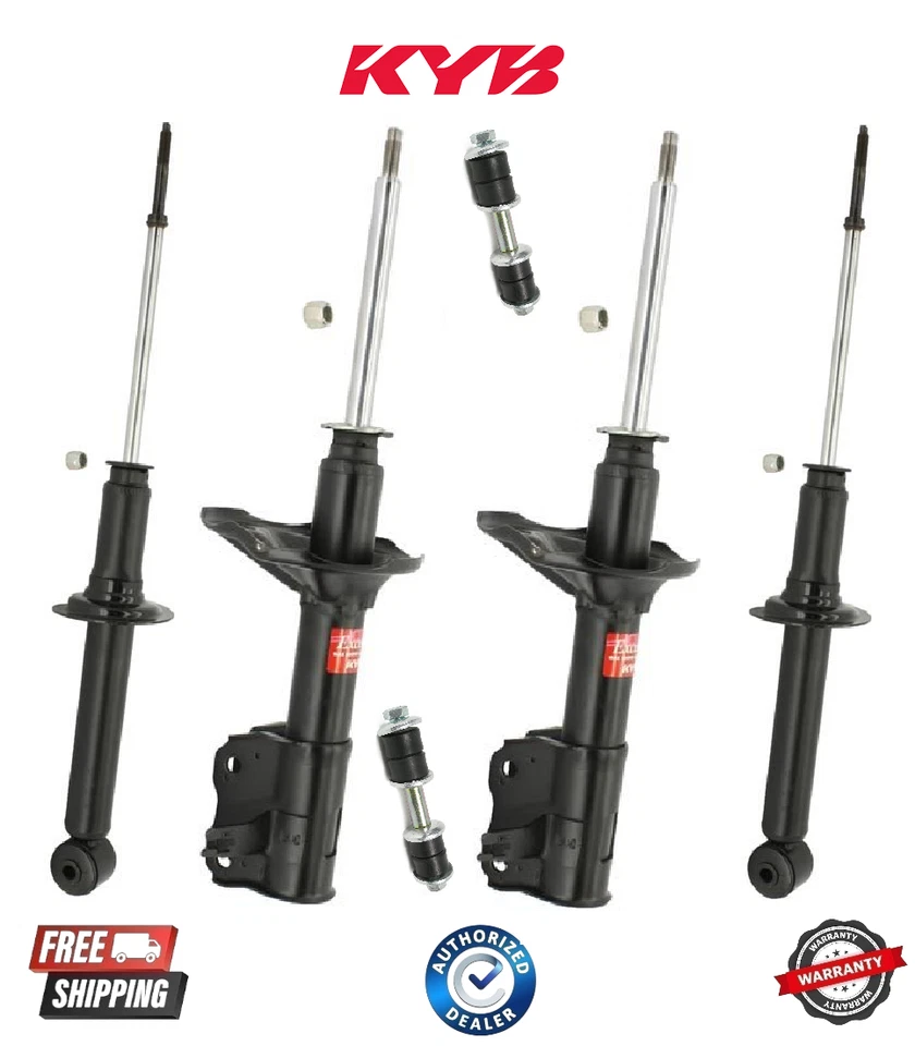 Puntal completo de suspensión delantera y trasera con barra estabilizadora para 97-02 Mitsubishi Mirage Foto 1 de 1