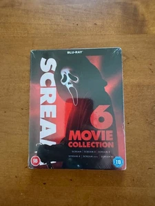 SCREAM - 6-MOVIE COLLECTION - BLU-RAY - WITH VERY RARE SLIPCASE - BRAND NEW! - Picture 1 of 2