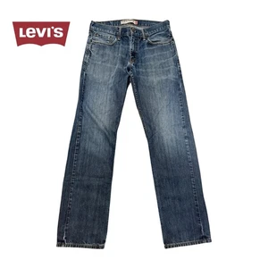 Jeans Levi’s 514 slim dritto uomo blu denim taglia 32x32 lavaggio medio - Foto 1 di 6