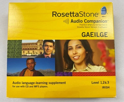 Rosetta Stone Audio Companion Irish Level 1,2 y 3 (2008) Foto 1 de 4