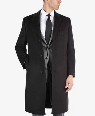 Lauren Ralph Lauren Columbia Classic Fit 100% Cashmere Top Coat  42R EUC $1200 - Image 1 of 4