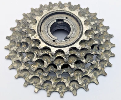 SUNTOUR PERFECT JAPAN 6 speed freewheel 14 TOOTH 30 TOOTH WIDE TOURING RATIO - Image 1 of 4