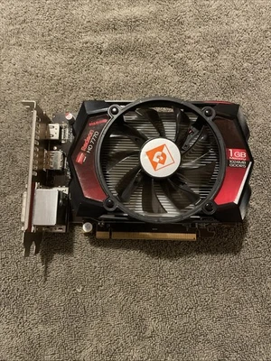 Diamond Radeon HD 7770 1GB GDDR5 PCI Express 3.0 x16 CrossFireX 7770PE51GV Card - Image 1 of 4