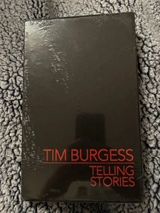 Telling Stories Tim Burgess The Charlatans Hardback HAND SIGNED Slipcase Sealed - Foto 1 di 4