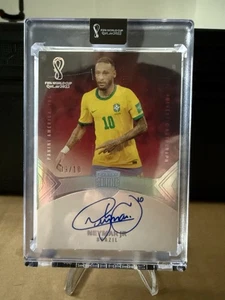 Neymar Jr EN TARJETA Automático 9/10 Panini Eminence Sellado de Fábrica 2022 - Imagen 1 de 3