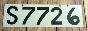 Targa Barbados S7726 vintage anni 90 rara HTF - Foto 1 di 8