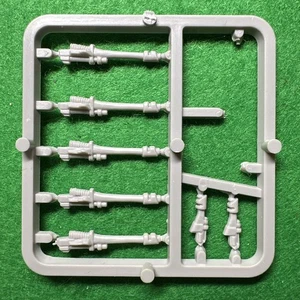 TALLER DE JUEGOS GUARDIA IMPERIAL ARMAS SPRUE SENTADILLAS LAS GUNS ROGUE TRADER 40K 🟢 - Imagen 1 de 4