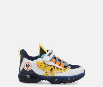 Bull Boys Sneakers Bambino T-Rex Con Luce, C/Audio Ruggito T-Rex - BLBI (Blue/Bi