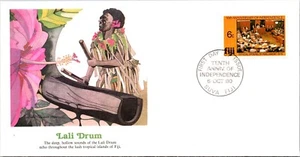 Fiji 1980 FDC - Lali Drum - Suva - J8916 - Picture 1 of 2