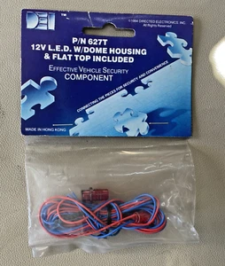 Directed Electronics, DEI 627T, 12V LED W/Dome Housing & Flat Top - Picture 1 of 4