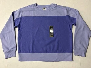 Athletic Works NEW Purple Long Sleeve Pullover Fleece Top Sz XL 14-16 Plus NWT - Picture 1 of 9