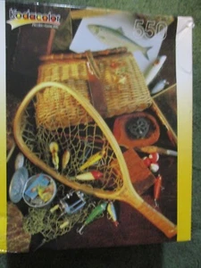 2002 Kodacolor Puzzles 550 Pcs '''Fishing Gear''' 13"x 19" NEW - Picture 1 of 7