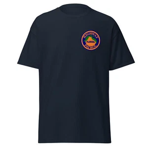 Camiseta con logotipo de la Patrulla de Carreteras de Florida FLHP estampado frontal/trasero - Imagen 1 de 9