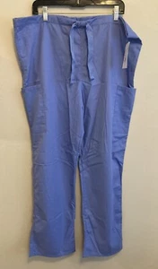 Gem Scrubs Blue Scrub Pants Bottom Unisex Blue Medium Regular NWT - Picture 1 of 16