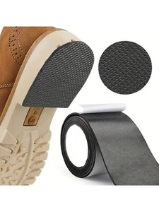 Suela de goma delgada de 10/5 cm para ahorrar en el talón placas de punta botas hágalo usted mismo pegamento en almohadillas de reparación de zapatos - Imagen 1 de 11