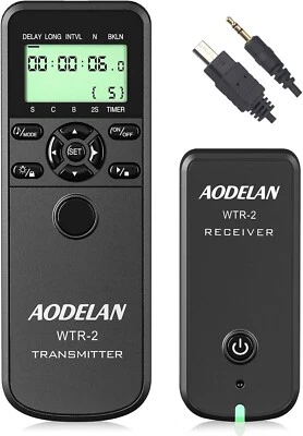 Temporizador remoto inalámbrico AODELAN para obturador de cámara Sony a7 a9 a1 RX100 HX400 Foto 1 de 4
