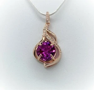 4.65 Ct Certified Heated Color Changing Alexandrite in 18k Gold Plated Sterling - Picture 1 of 11