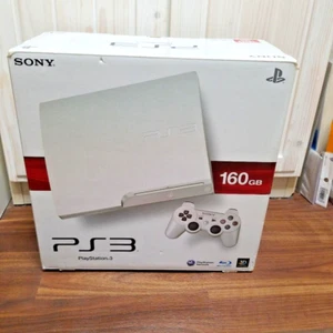 SONY PS3 PlayStation 3 CECH-2500a Classic White Console 160GB Japan NEW - Picture 1 of 6