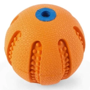 Zoon Gomma con Squeak Sfera 6cm Lancio & Prendi Giocattolo Cane - Foto 1 di 2