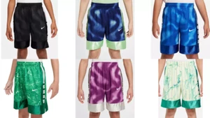 New Nike Boys' Dri-FIT Elite 23 Basketball Shorts Pick Size & Color MSRP:$40 - Picture 1 of 33