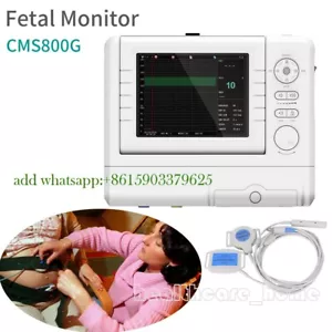 Monitor fetal CMS800G, 24 horas Real FHR TOCO FMOV Monitor, impresora - Imagen 1 de 11