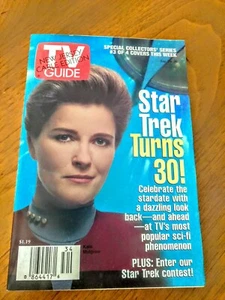 TV Guide Star Trek Turns 30 Agosto 24-30 1996 Edición Especial Coleccionistas Serie #3 - Imagen 1 de 10