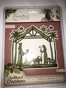 Sara Signature Christmas Collection - Away in a manger - S TX MD- AWAY