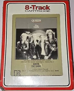 QUEEN SEALED THE GAME 8-TRACK TAPE CARTRIDGE ELEKTRA RECORDS FREDDIE MERCURY - Imagen 1 de 16