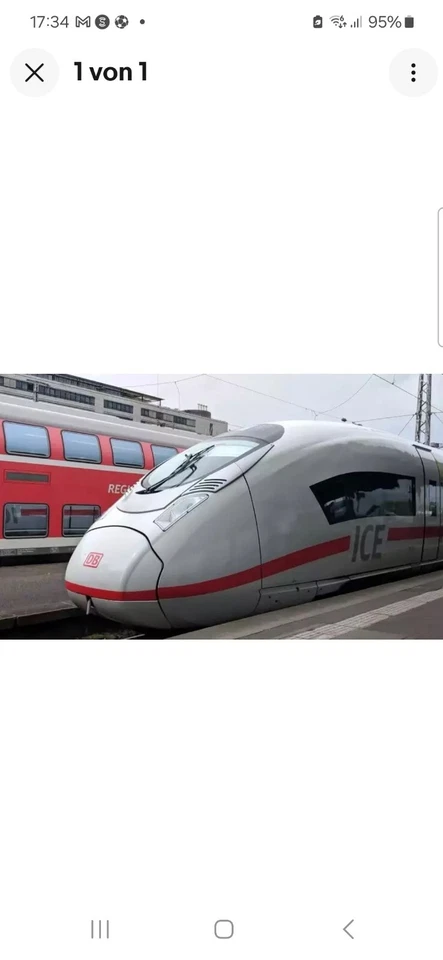 DB Deutsche Bahn Flexfahrt 2. Klasse Hin- und Rueckfahrt (ICE) - Bild 1 von 1