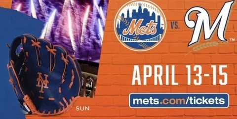 New York Mets SGA Youth Baseball Glove 4/15/18 - Jackie Robinson Day - Coca Cola Cover