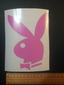 Pink Playboy Bunny Sticker 170mm x 112mm, or choose your colour from list. - Picture 1 of 3