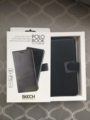 Funda Cartera Cuero Negra SAMSUNG Galaxy S8+ Foto 1 de 4