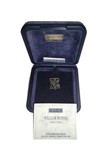 Vintage ORTAK T Brosch Schottland Sterlingsilber William Morris limitiert B255-T - Bild 1 von 11