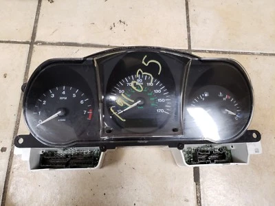 1998 JAGUAR XJ8 XJ8L VANDEN PLAS CLUSTER SPEEDOMETER 191K  LNC4300AJ - Image 1 of 2