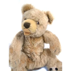 Antiguo oso de peluche Steiff Orsi, Steiff Alemania años 50, beige mohair, 8,6" / 22 cm - Imagen 1 de 10