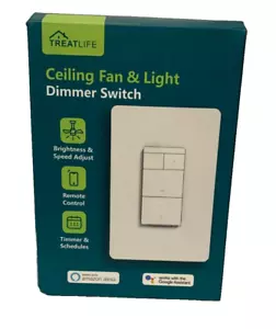 Treatlife Smart Deckenlüfter Steuerung und Dimmlichtschalter - Bild 1 von 6