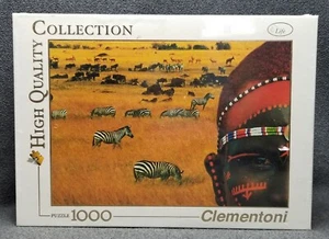 Clementoni hochwertige Sammlung 1000-teiliges Puzzle Lebenskunst. "30847 ""Savana" - Bild 1 von 4