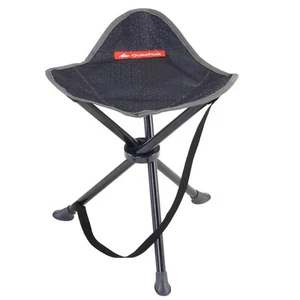 Folding Camping Chair Steel Fishing Stool Portable for Hiking Trekking Outdoor - Picture 1 of 9