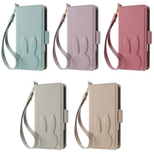 Leather Rabbit Wallet Phone Case For iPhone 11 12 13 14 15 16 Pro Max XR 7 8 16E - Picture 1 of 28
