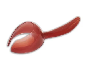 Tupperware Egg Scoop Gadget Lifter Dipper Spoon Kitchen Tool Cinnamon Berry ❤ - Picture 1 of 1
