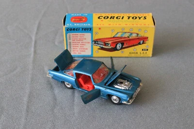 Vintage Corgi toys 241 Ghia L.6.4 boxed. Good condition - Image 1 of 4