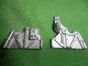 WARHAMMER40K  IMPERIAL GUARD  GRIFFON MORTAR SUPPORT SIDES  LOT  A