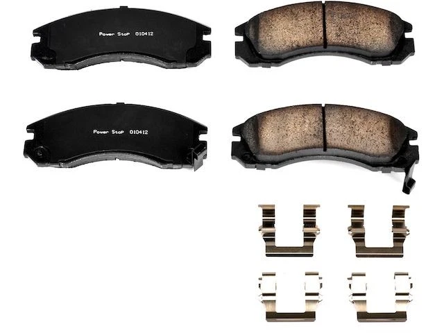 Front Brake Pad Set For 1994-2000 Mitsubishi Eclipse 1995 1996 1997 1998 WD465KT - Imagem 1 de 1