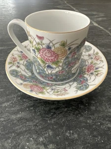 Vintage Laudel Porcelain Made in Japan Demitasse Cup/Saucer Set - Picture 1 of 10