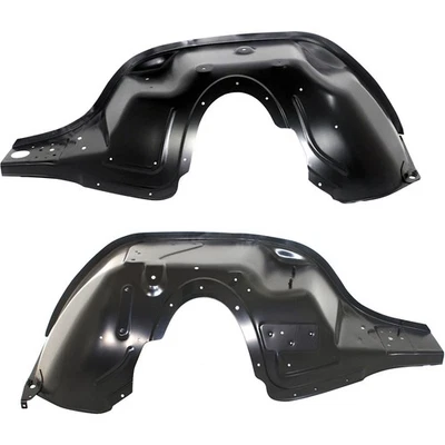 Wheelhouse Set For 94-01 Dodge Ram 1500 Front Left Right Side Steel Black Foto 1 de 4