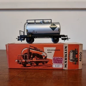 Marklin 4500 ARAL Tank Wagon Rn.599304 HO Gauge In Original Box - Picture 1 of 7