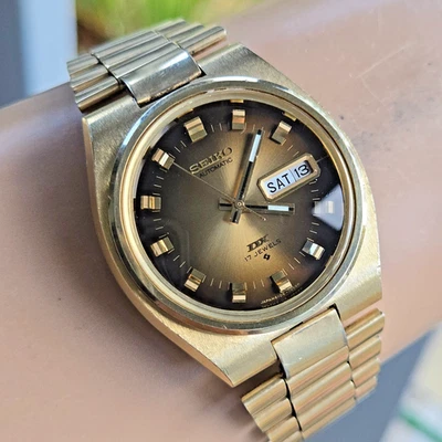 Vintage SEIKO DX men's automatic watch 6106-7619 day/date February 1973 - Image 1 of 4